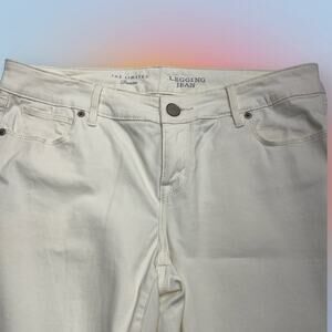 THE LIMITED Women’s 10 White Legging Jean